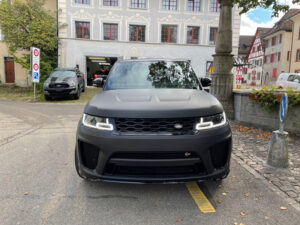 car wrapping range rover