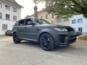 wrapping range rover