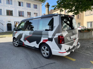car wrapping vw t6