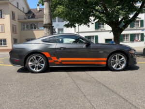 mustang folieren